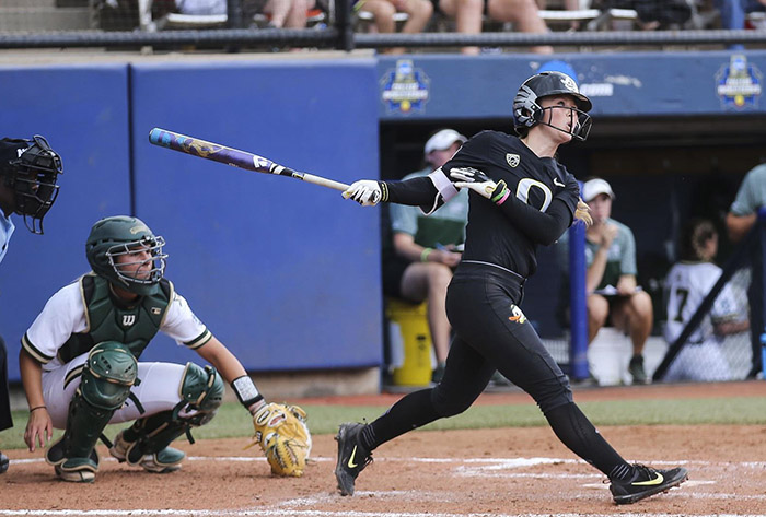 Oregon tops LSU 4-1, will play Oklahoma in WCWS semifinals