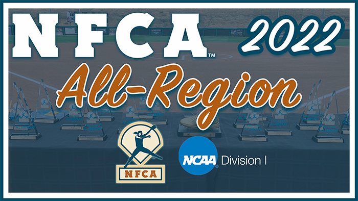 381 student-athletes recognized as 2022 NFCA Division I All-Region honorees