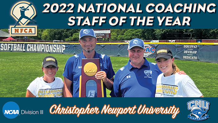 NFCA DIII National Coaching Staff of the Year 2022
