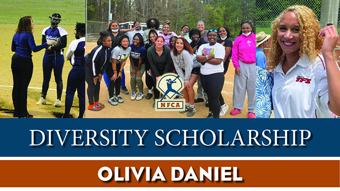 Olivia Daniel earns 2022 NFCA Diversity Scholarship