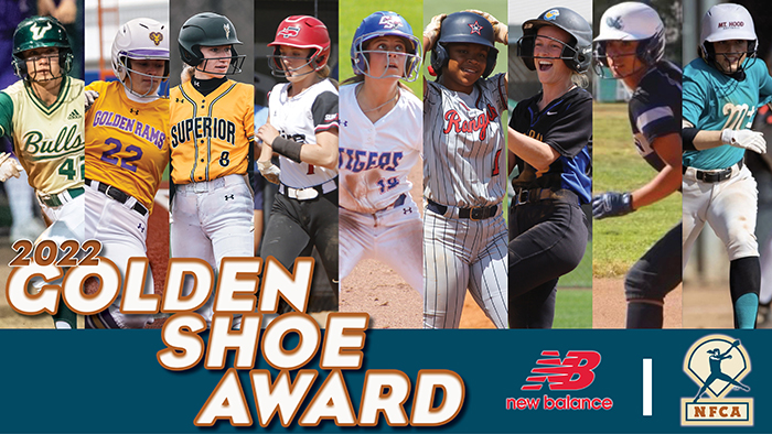 2022 New Balance/NFCA Golden Shoe Award collegiate winners rundown