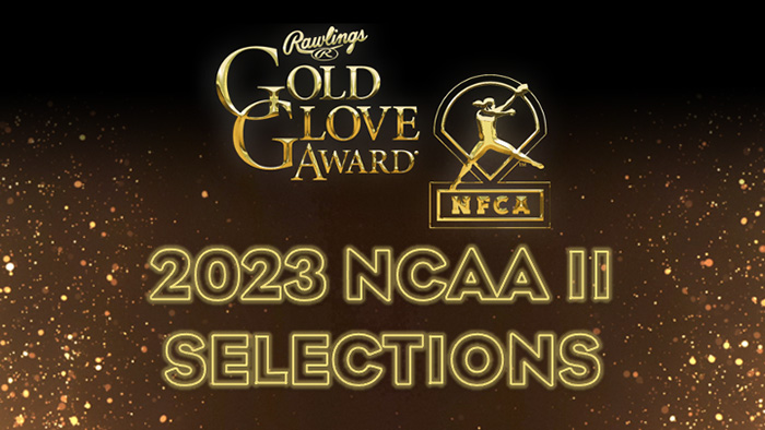 2023 recipients of the Rawlings Gold Glove for NCAA DII announced