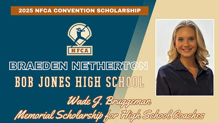 BJHS’s Netherton named 2025 Wade J. Bruggeman Memorial Scholarship recipient