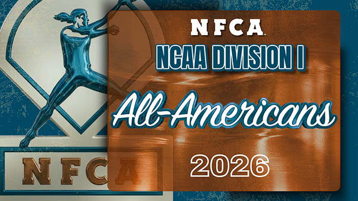 nfca division i all-americans, nfca, ncaa division i, nfca all-americans, nijaree canady, jordan wooley, teagan kavan, reese atwood, carol bruugeman