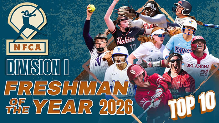 Top 10 revealed for NFCA DI Freshman of the Year