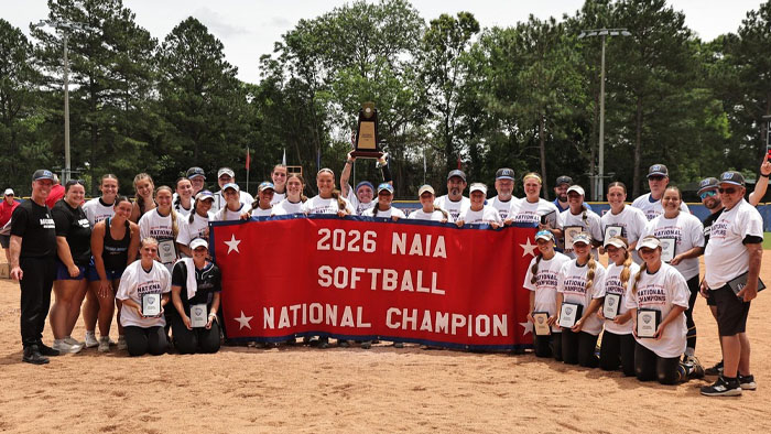 First-time champ Madonna named 2026 ATEC/NFCA NAIA National Coaching Staff of the Year