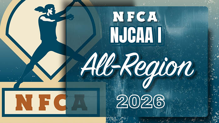NFCA announces 2026 NJCAA Division I All-Region teams