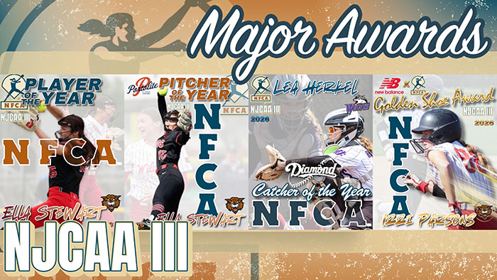 NFCA announces 2026 NJCAA DIII Major Awards recipients