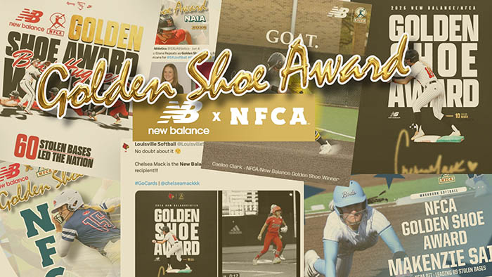 2026 New Balance/NFCA Golden Shoe Award collegiate recap