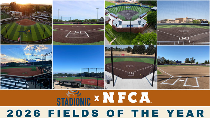 NFCA reveals 2026 STADIONIC Fields of the Year