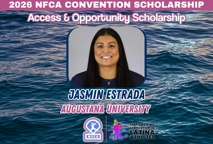Jasmin Estrada scores 2026 NFCA Access & Opportunity Scholarship