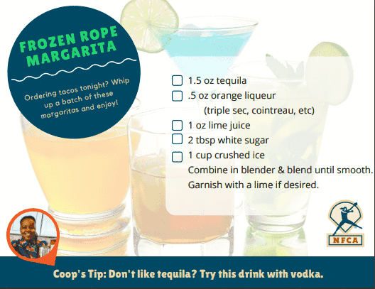 NFCA Virtual Convention Drink Card
