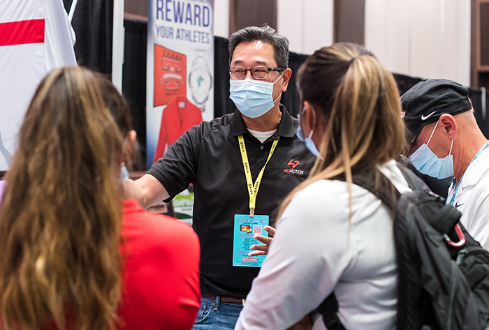 nfca convention, 2021 NFCA Convention, nfca exhibit show, softball exhibitors, 4dmotion, 4d motion