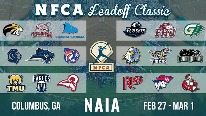 nfca naia leadoff classic, nfca, naia, nfca leadoff classic