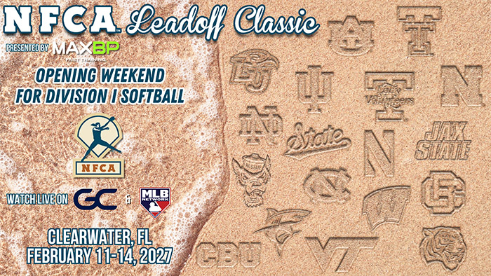 2027 NFCA Division I Leadoff Classic features four WCWS participants and new “Elevate the Game Incentive”