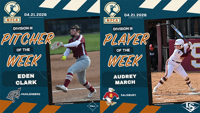 Freshman duo garner Wilson, Louisville Slugger Division III weekly honors