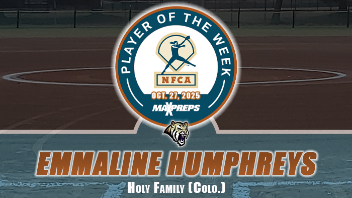 Humphreys collects latest MaxPreps/NFCA Fall Player of Week honor