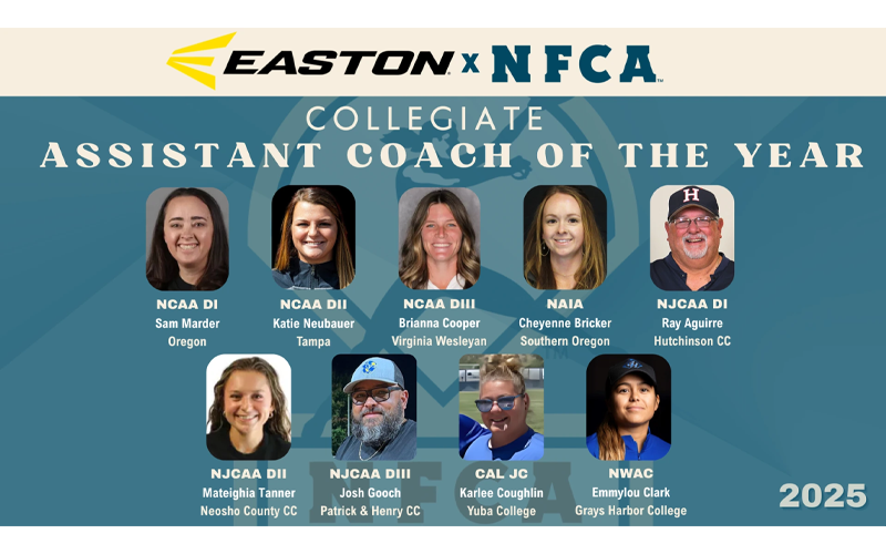 EASTON/NFCA ASSISTANT COACH OF THE YEAR