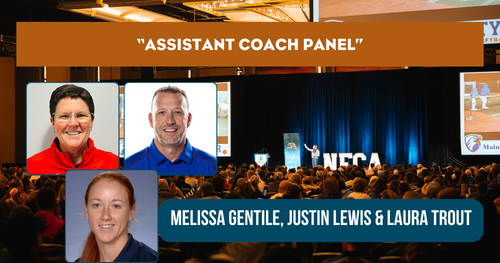 Assistant Coach Panel - Melissa Gentile, Justin Lewis & Laura Trout