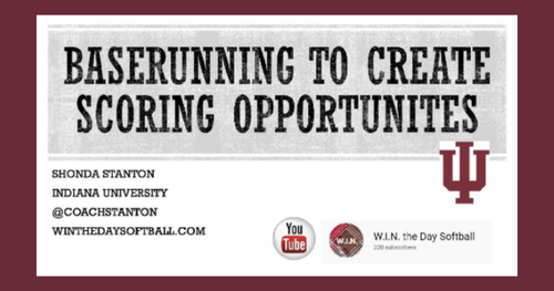 Baserunning to Create Scoring Opportunities with Shonda Stanton