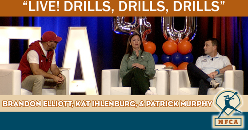 Live! Drills, Drills, Drills  |  Brandon Elliott, Kat Ihlenburg & Patrick Murphy