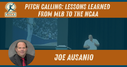 Pitch Calling: Lessons learned from MLB to the NCAA-Joe Ausanio (Marist)