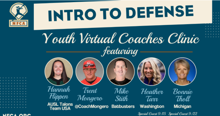 NFCA Youth Virtual Coaches Clinic: An Introduction to Defense