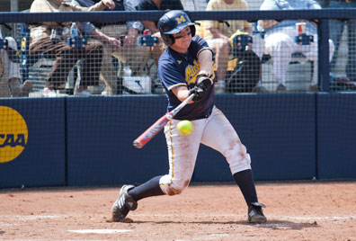 Michigan's Amanda Chidester. Photo Courtesy of Michigan Athletic Media Relations.