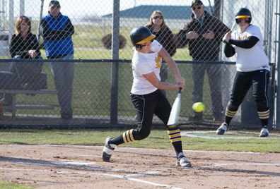 Walla Walla's Jill McDaniels. Photo courtesy of WWCC softball.
