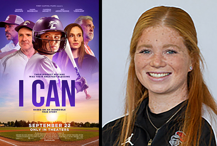 katelyn, pavey, movie, i can, can, film, intern, nfca, softball, fastpitch, 2023, feature, theater,