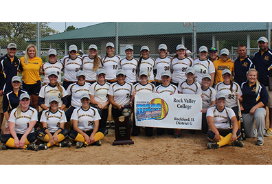 Rock Valley College - 2015 NFCA NJCAA DIII National Coaching Staff of the Year